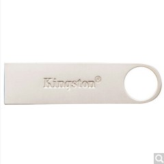 金士顿（Kingston）128GB USB3.0 U盘 DTSE9G2 银色 高速读写 个性化自定义定制