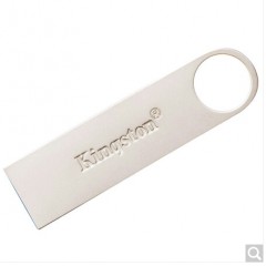金士顿（Kingston）128GB USB3.0 U盘 DTSE9G2 银色 高速读写 个性化自定义定制