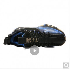 匹克（PEAK）态极虎鲸篮球鞋男鞋外场实战比赛球鞋防滑耐磨减震运动鞋 E01911A 黑色/浅金