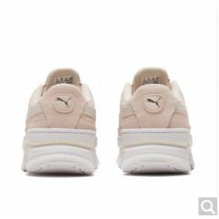 PUMA彪马官方 刘雯同款 新款女子复古厚底休闲鞋 DEVA SUEDE 372423 粉红色-白 04 36