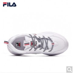 FILA女鞋 斐乐官方TRACER 女子老爹鞋2020夏季网面透气休闲百搭跑鞋 集团白-AWT