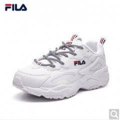 FILA女鞋 斐乐官方TRACER 女子老爹鞋2020夏季网面透气休闲百搭跑鞋 集团白-AWT