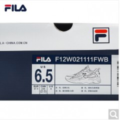 FILA女鞋 斐乐官方TRACER 女子老爹鞋2020夏季网面透气休闲百搭跑鞋 斐乐白/新草蓝-WB