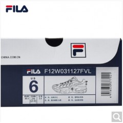 FILA女鞋 斐乐官方 掠夺者 老爹鞋女学生韩版复古跑鞋新款跑步鞋休闲运动鞋 香草冰/灰色-VL