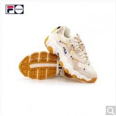 FILA FUSION 斐乐官方猫爪鞋老爹鞋女2020新款休闲复古运动鞋女鞋 初雪白-PR