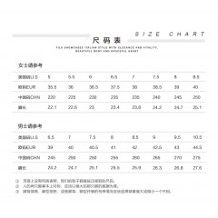 FILA官方 斐乐男鞋 skipper老爹鞋男ins潮轻便透气网面跑步鞋运动鞋休闲鞋 棉花白/万年绿-CMA-F12M931129 41