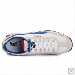 彪马 PUMA 男女 生活系列 Easy Rider 休闲鞋 363129 02彪马白-正蓝色 43码 UK9码