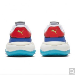 彪马 PUMA 男女同款 生活系列 NEW ALTERATION 休闲鞋 374556 02 彪马白/亮蓝色/鲜红色 40.5码 UK7码
