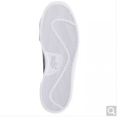 彪马 PUMA 男女同款 基础系列 Puma Smash v2 L 休闲鞋 365215 04 黑色/彪马白 37.5码 UK4.5码
