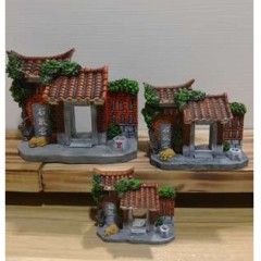 石敢当镇宅房子摆件 闽南古厝风水摆件旅游伴手礼