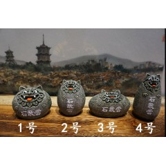 降魔的同款石敢当狮子手机支架家居风水镇宅摆件