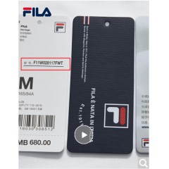 FILA斐乐女装WHITE LINE官方高圆圆同款运动蝴蝶绣花刺绣短袖T商场同款 标准白-WT