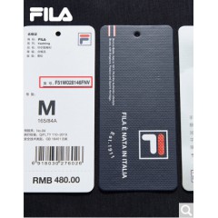 FILA斐乐女装WHITE LINE系列官方女子短袖T恤2020夏季新品休闲涂鸦短袖衫女装商场同款 传奇蓝-NV