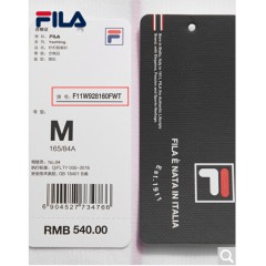 FILA斐乐女装White Line系列官方女子短袖T恤夏季新款时尚针织短袖衫女上装商场同款 标准白-WT