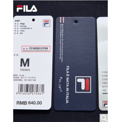 FILA斐乐女装WHITE LINE官方女子短袖T恤2020夏新款运动时尚绣花百搭连帽短袖t商场同款 传奇蓝-NV