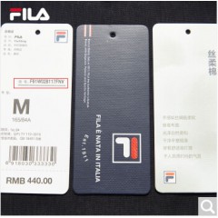 FILA 斐乐官方女子短袖T恤 2020夏季新款百搭时尚丝柔棉圆领T恤 传奇蓝-NV