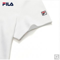 FILA 斐乐官方女子短袖T恤 2020夏季新款百搭时尚丝柔棉圆领T恤 标准白-WT