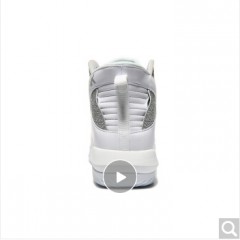 匹克（PEAK）男子篮球鞋防滑耐磨外场实战球鞋舒适包裹支撑战靴  大白