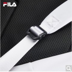 FILA斐乐 男女通用 WHITE LINE官方情侣 2020夏季新款时尚运动休闲透气双肩包商场同款 标准白-WT(295*145*435mm) XS