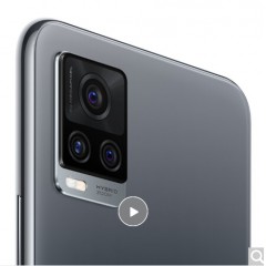 vivo S7 5G手机 8GB+128GB 爵士黑 前置4400万AF双摄自拍 后置6400万超感光夜摄 双模5G全网通手机