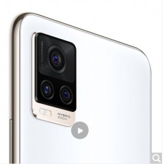 vivo S7 5G手机 8GB+128GB 月光白 前置4400万AF双摄自拍 后置6400万超感光夜摄 双模5G全网通手机