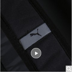 彪马（PUMA） 男女 双肩包 背包 休闲包 学生书包 PHASE 运动包 075592 01黑色中号
