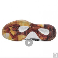 匹克篮球鞋男路威特别版魔弹科技专业实战球鞋运动鞋男鞋战靴 大白/黑色