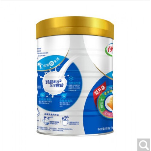 伊利欣活 中老年奶粉听装 成人奶餐 益生菌奶粉 高钙 老年 冲饮 900g罐装粉 营养早餐