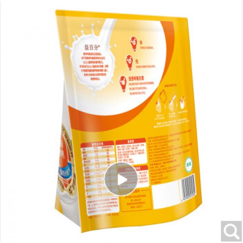 伊利 学生营养奶粉 锌 钙 维生素D 多维 营养 学生奶粉 冲饮 400g袋装 独立小包装16*25g