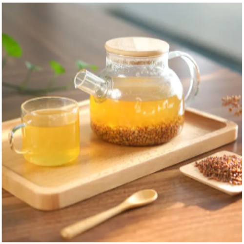 大凉山黑苦荞胚芽茶 全胚芽苦荞茶 400g/罐