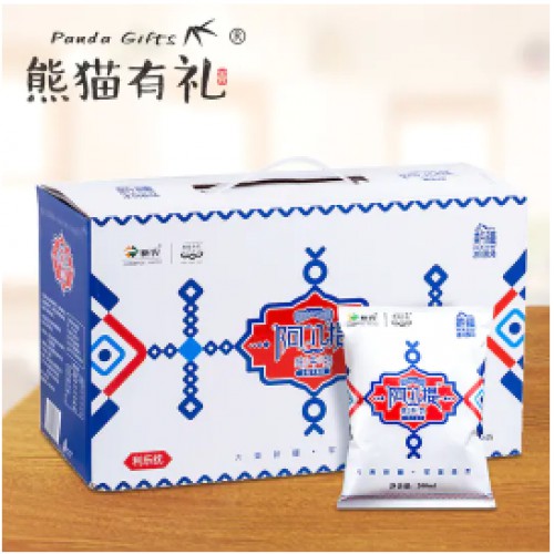 新疆新农·阿九提纯牛奶 冰川原生牧场 新疆好奶 一口难忘200ml*16袋