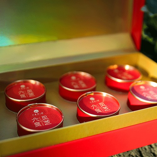 六贵灵芝 武芝2号切片  林下椴木紫灵芝茶 入口清香 6罐×8g