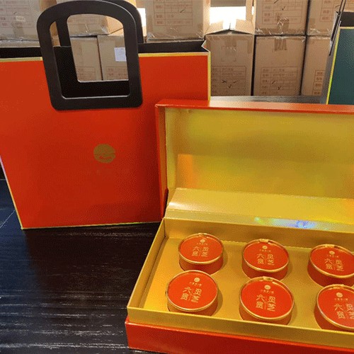 六贵灵芝 武芝2号切片  林下椴木紫灵芝茶 入口清香 6罐×8g