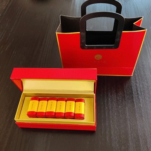 六贵灵芝 武芝2号 林下椴木紫灵芝茶 入口清香 6罐×8g