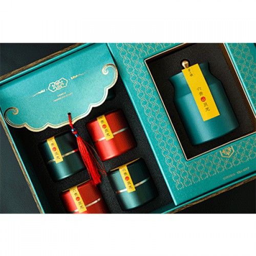 六贵灵芝 武芝2号 林下椴木紫灵芝茶 入口清香（6小罐×8g +40g×1大罐）