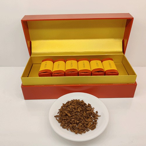 六贵灵芝 武芝2号切片 林下椴木紫灵芝茶 入口清香 6罐×8g