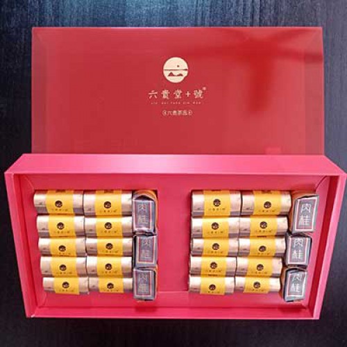 五气六贵茶  武夷肉桂茶红色（26泡×8g）（476品米）