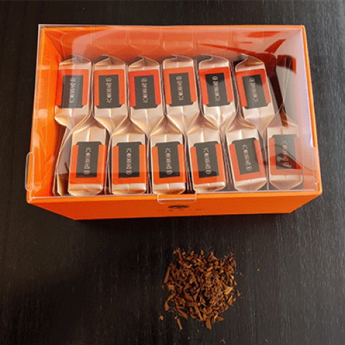 六贵灵芝 紫灵芝茶 入口清香 12泡×8g珊瑚红（512品米）