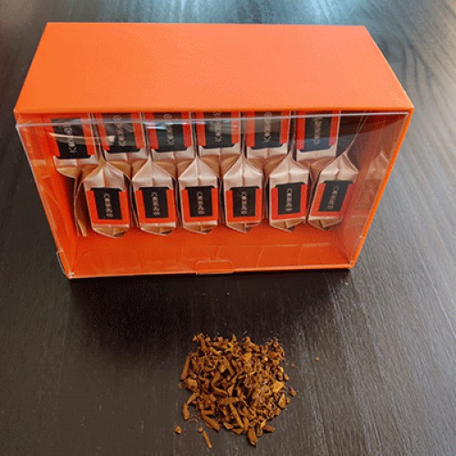 六贵灵芝 紫灵芝茶 入口清香 12泡×8g珊瑚红（512品米）