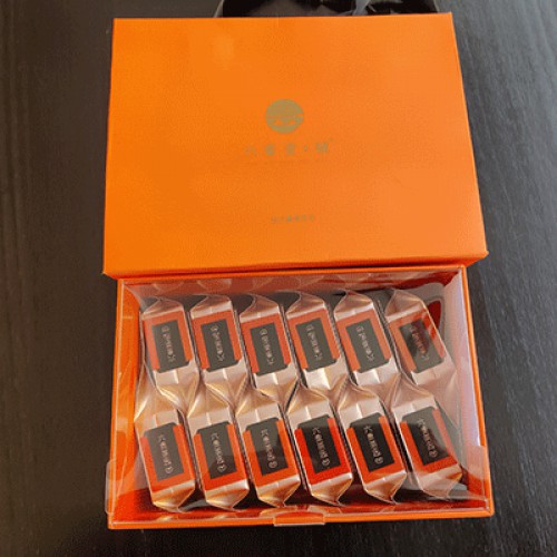 六贵灵芝 紫灵芝茶 入口清香 12泡×8g珊瑚红（512品米）