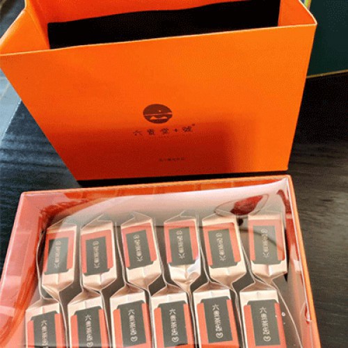 六贵灵芝 紫灵芝茶 入口清香 12泡×8g珊瑚红（512品米）